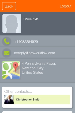 PWF Contacts screenshot 4