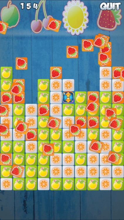 Fruit Blocks Rising - Smash the Fruits