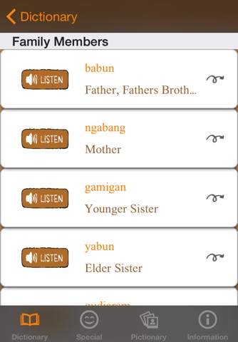 Butchulla Language Reference screenshot 2