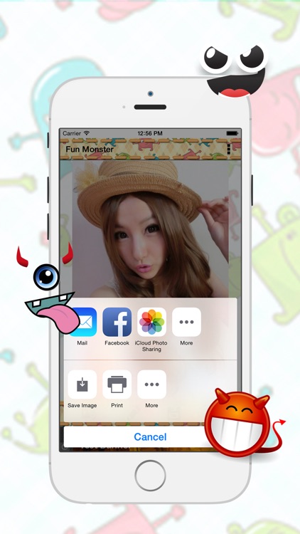 MonsTer Face : Fun Photo Sticker screenshot-4