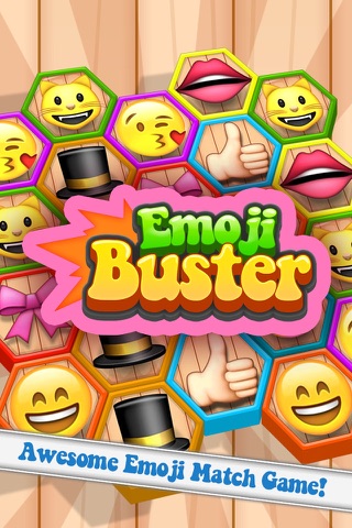 Emoji Buster PRO - A Match Three Emoticon Puzzle Game! screenshot 4