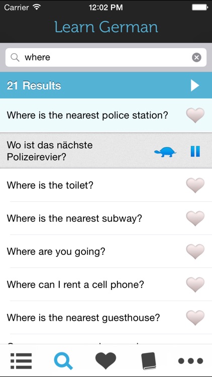 Learn German HD - Phrasebook for Travel in Germany screenshot-3