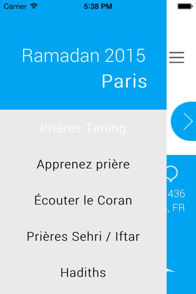 Horairesdu Ramadan screenshot 3