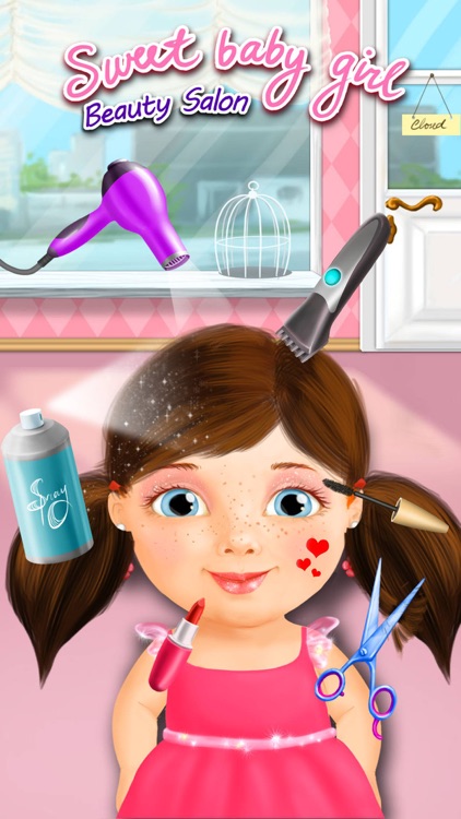 Sweet Baby Girl Beauty Salon - No Ads screenshot-0