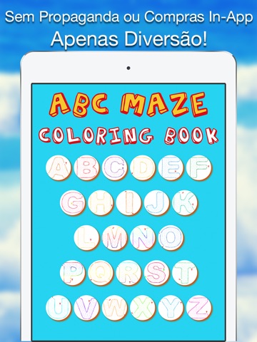 ABC Maze Coloring Book - Fun with the Alphabet for Kids and Toddlers screenshot 2