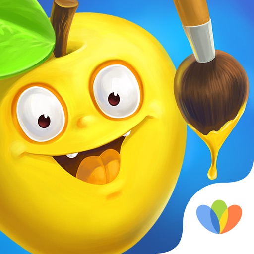 Color fruits: Learning colors for tots Icon