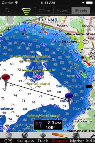 New Zealand Nautical Chart GPS screenshot 2