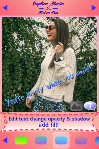 Caption Studio Text on Pics Cute Photo Writer screenshot 2