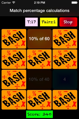 KS2 Maths Bash screenshot 4