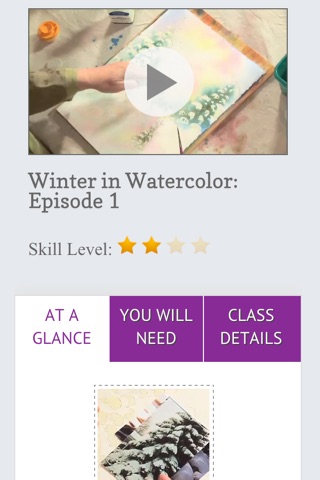 Paint a Winter Landscape in Watercolor screenshot 4