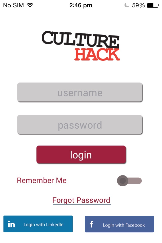 CULTURE HACK screenshot 2