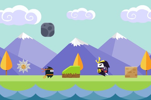 Ninja Skills – Spring Tile Flappy Game screenshot 2