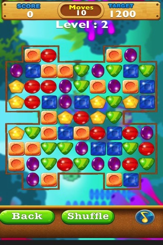 Jewels Crush Mania-The best top match 3 game for kids and family screenshot 2