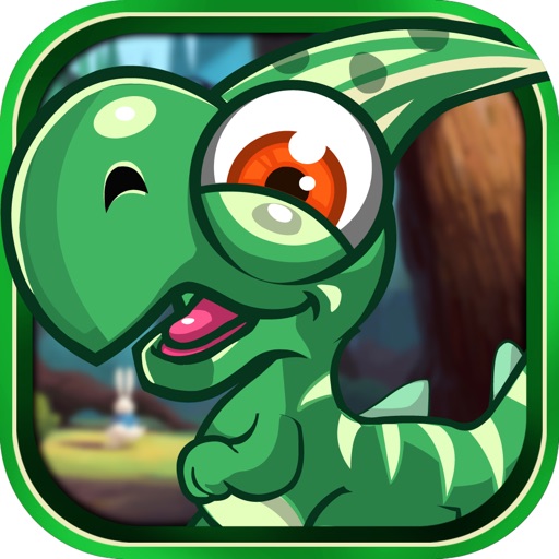 Dino Barrel Jump - Jurassic Dinosaur-s Caveman Survival Bounce icon