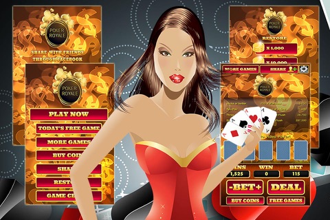 Poker Royale - Professional Video Poker for Winners screenshot 2