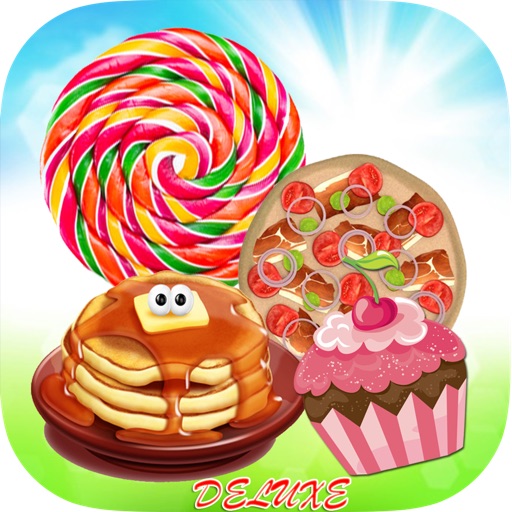 Bakery Food Dash Deluxe - Bake & Make Cakes Pizza Pancakes & Lollipops icon