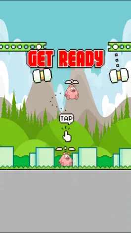 Game screenshot Flying Piggy - Fly The Piggy To The Top apk