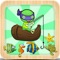 Turtle Fishing Mania Life is fishing game you have to control turtle to fishing to get score over target to pass level