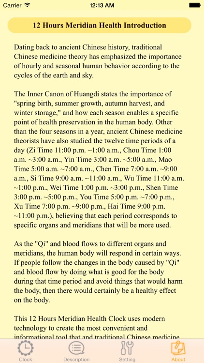 Meridian Health Clock screenshot-4