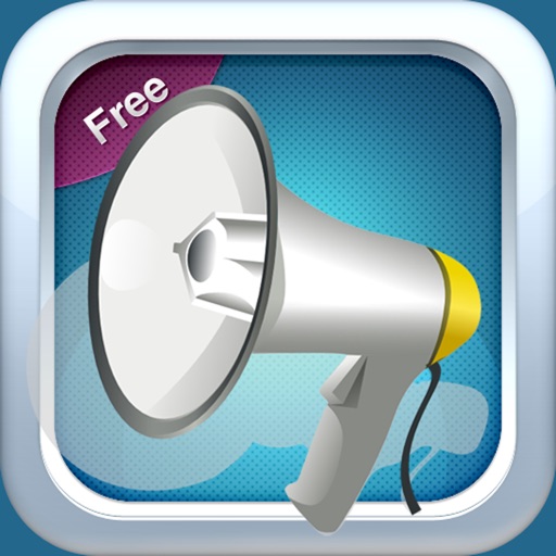 iMegaphone Free - Use Your Device As a Megaphone Icon