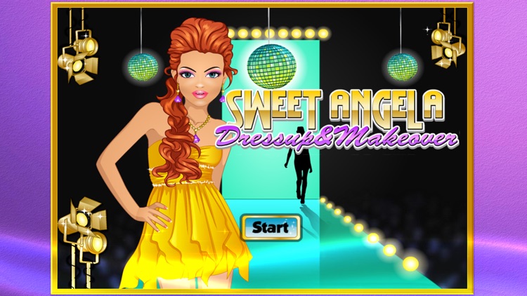 Sweet angela dressup & makeover ^0^