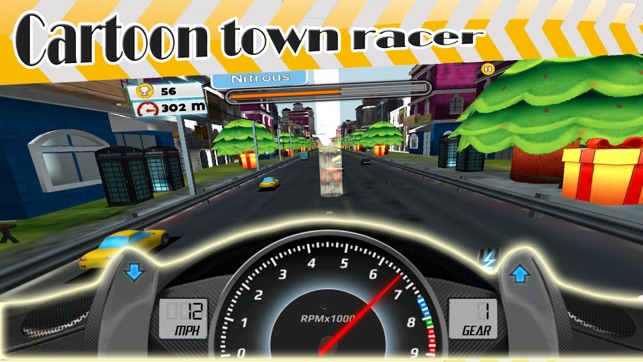 ` 3D Cartoon Town Racer Racing Simulator Free game(圖2)-速報App