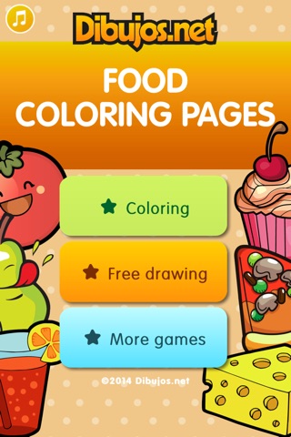 Food Coloring Pages screenshot 4