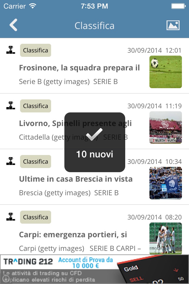 Serie B News screenshot 3