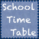School Timetable - Lesson  Course Schedule for Student, Teacher, Organiser