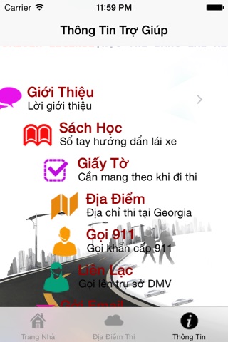 Bang Lai Xe Georgia screenshot 3