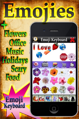 Emoji 3+ - Share Emoticons Now + Emoji Keyboard - náhled