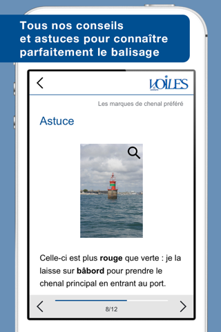 Le balisage maritime - Voiles et Voiliers - Au programme du Permis Côtier screenshot 2