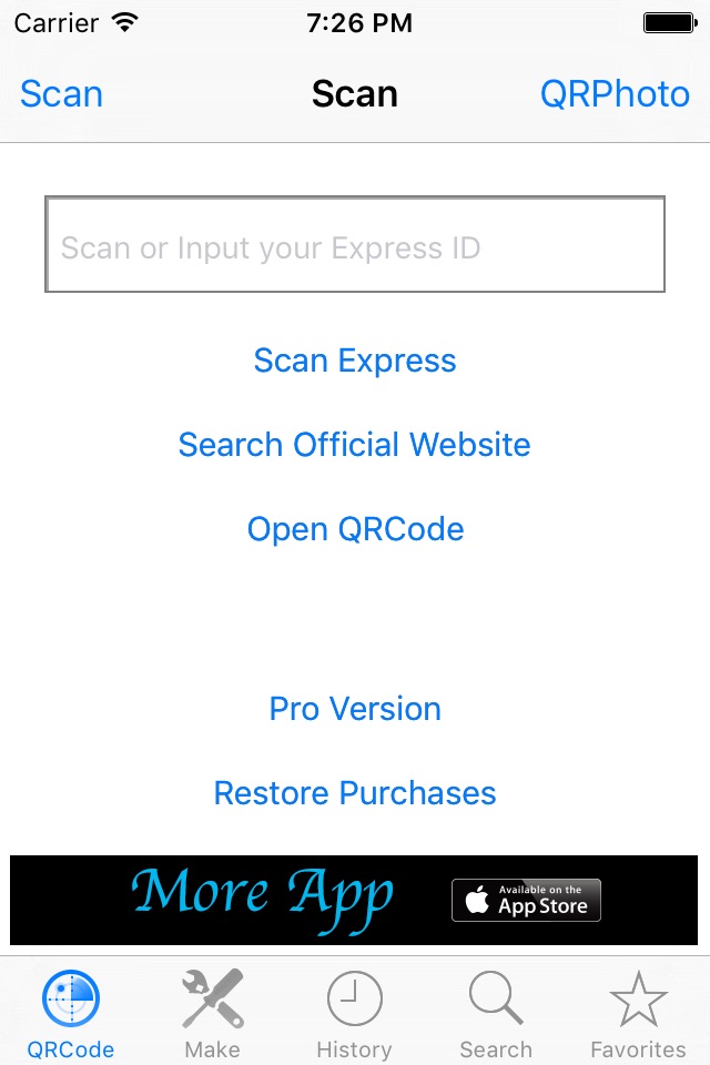 QRCode -Scan and Make + Scan Express screenshot 2