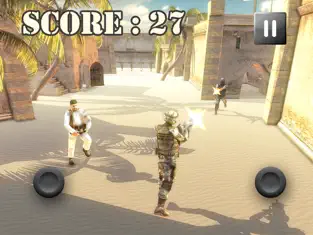 Captura de Pantalla 4 Ejército Gun Battle - Desert War Gratis iphone