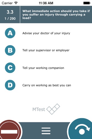 ECS / CSCS Safety Test - Revision Questions screenshot 2