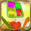 Vegetables Match Magical Memory Flash Cards Game