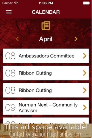 NormanCofC screenshot 3