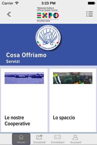 Consorzio Scardovari Pescatori screenshot 2