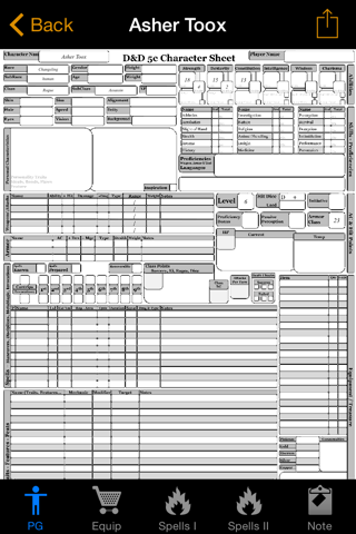 Real Sheet Unlimited: D&D 5th Edition screenshot 2