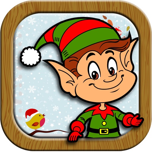A Naughty Christmas Elf - Use Santa's Sled to Catch Falling Presents
