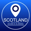 Scotland Offline Map + City Guide Navigator, Attractions and Transports