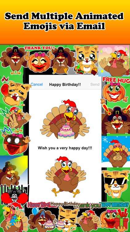 Emoji Kingdom - Christmas Turkey Emoticons screenshot-3