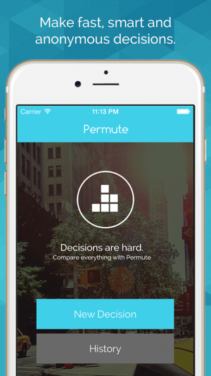 Permute - Social decision making by comparison and anonymous(圖1)-速報App