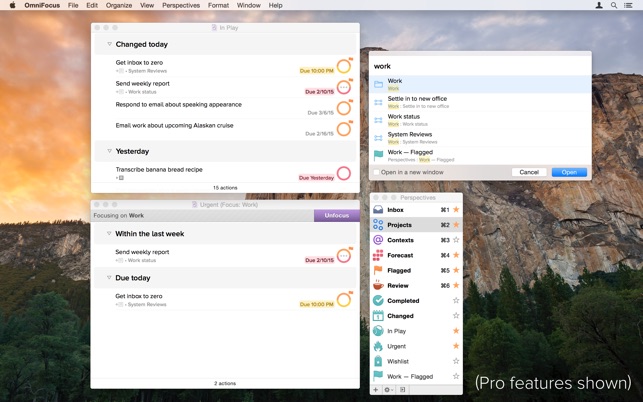 Omnifocus pro 3 for mac