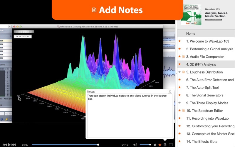 Course for WaveLab 103 - Analysis, Tools and Master Section thumbnail 3