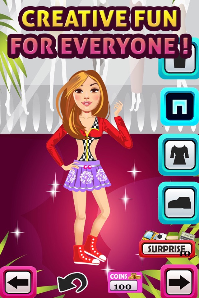 My Modern College Girl Fashion Boutique Mall Life Dress Up Game screenshot 4