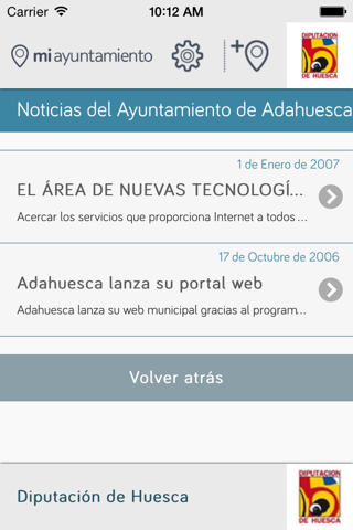 Ayuntamientos de Huesca al día screenshot 4