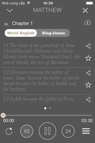 Holy Bible - King Jame version screenshot 2