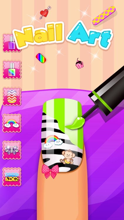 Nail Party Makeover and Nail Salon - girls game