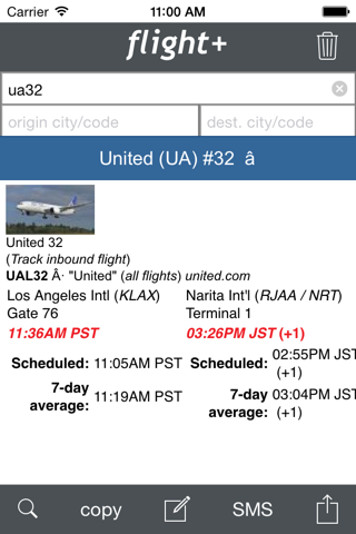 flight+: Flight Tracking & Information screenshot 2